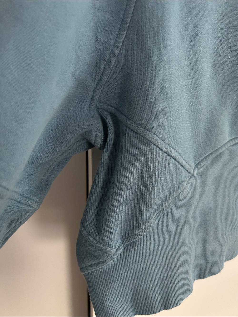 lululemon athletica Scuba Oversized Funnel Neck Half Zip Utility Blue XS / S - Picture 6 of 9